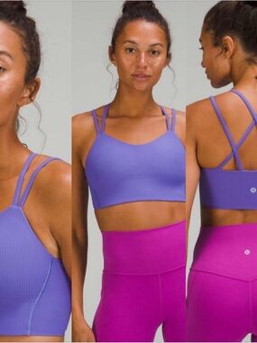 Lululemon Like a Cloud Ribbed Longline Bra *Light Support, B/C Cup